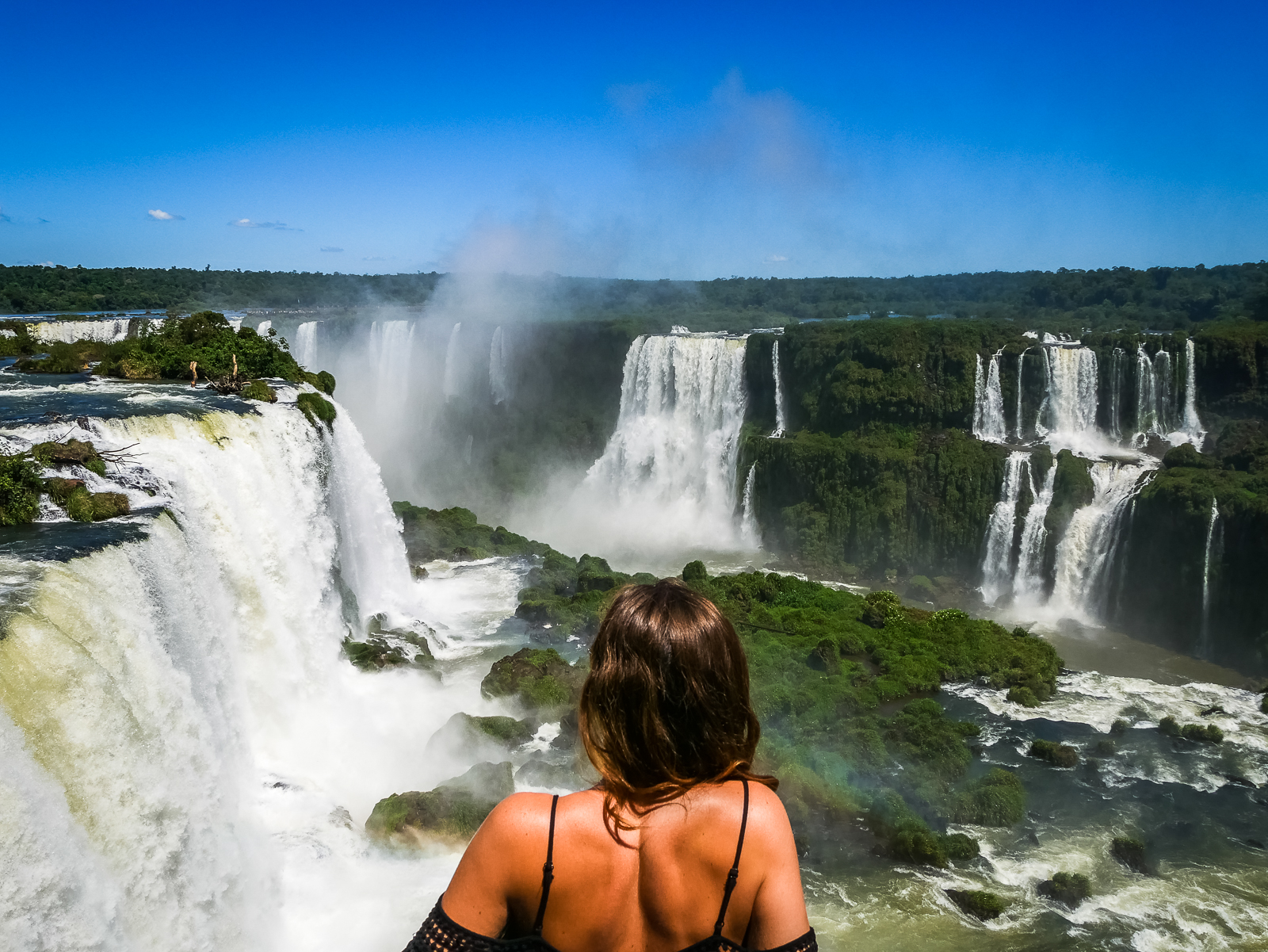 Iguazu Falls on the Brazil side