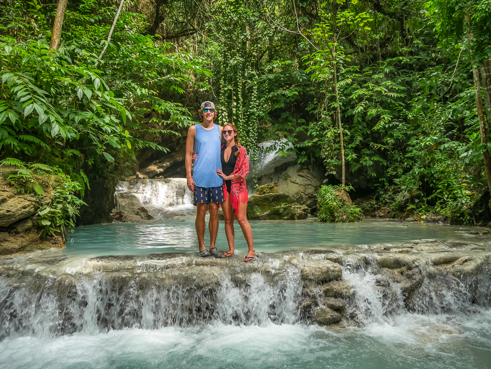 Aguinid Falls in Cebu Philippines